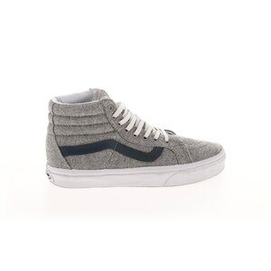 Vans Gray and Black High-Top Sneakers